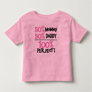 Camiseta Infantil 100% Rosa Perfeito