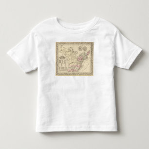 Camiseta Infantil 13 colônias 1776