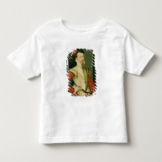 Camiseta Infantil 1532-88) øs condes de Robert Dudley (de Leicester, (Frente)