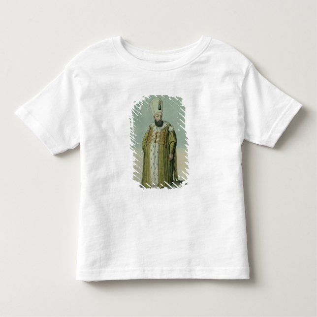 Camiseta Infantil 1546-95) sultões III de Amurath (Murad) (1574-95, (Frente)