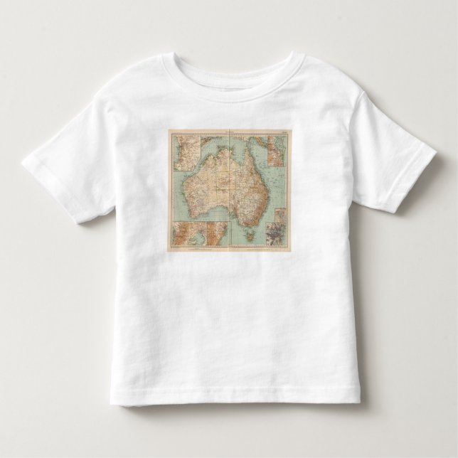 Camiseta Infantil 16667 Austrália (Frente)