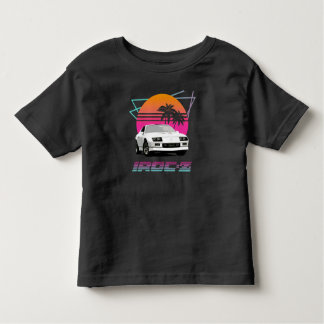 Camiseta Infantil 1980_s Onda Retroativa Chevy Camaro IROC-Z