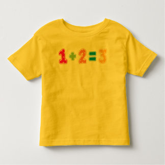 CAMISETA INFANTIL 1+2=3