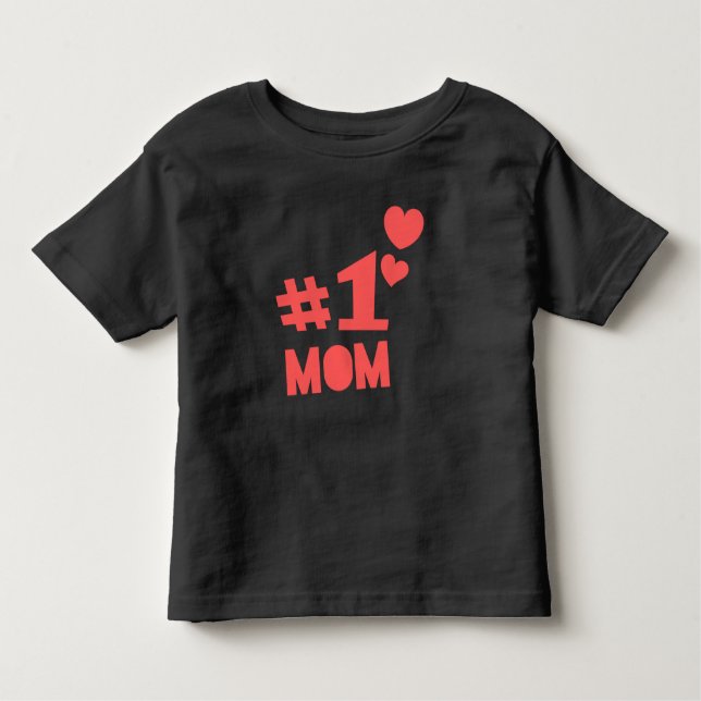 CAMISETA INFANTIL #1 MOM (Frente)