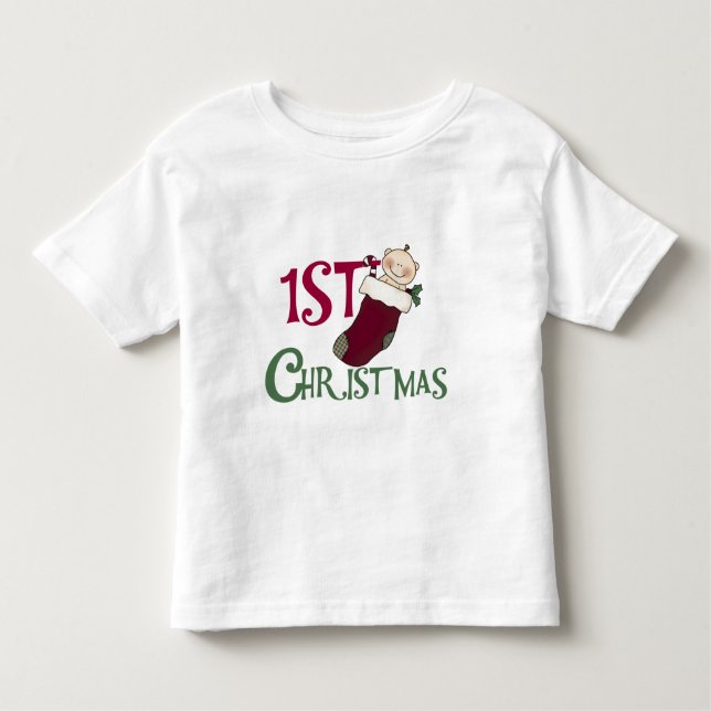 Camiseta Infantil 1rua de Natal em estoque (Frente)