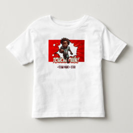 Camiseta Infantil #25 Buscador de Gols do Campo de Futebol do [Nome
