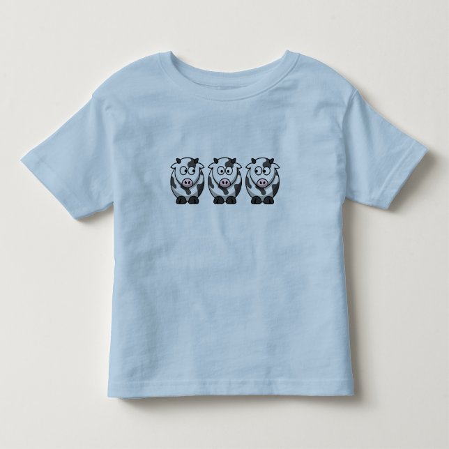 Camiseta Infantil 3 Vacas (Frente)