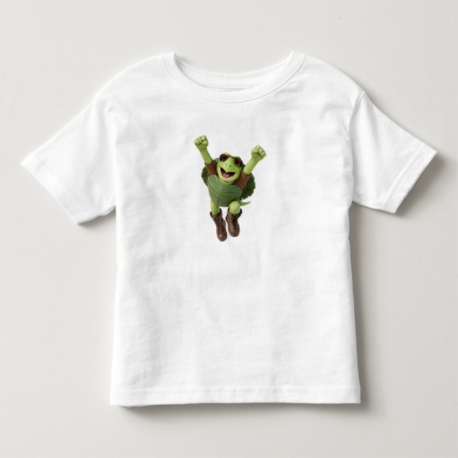 Camiseta Infantil 3D Base Torin Concha Verde (Frente)
