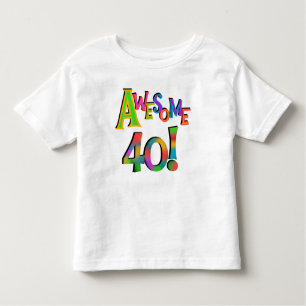 Camiseta Infantil 40 t-shirt e presentes impressionantes do