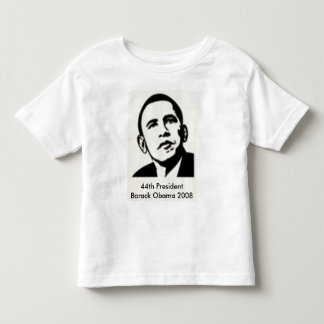 Camiseta Infantil 44o Presidente Barack Obama 2008 - personalizado