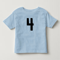 4 ANOS DE IDADE, JERSEY T-SHIRT