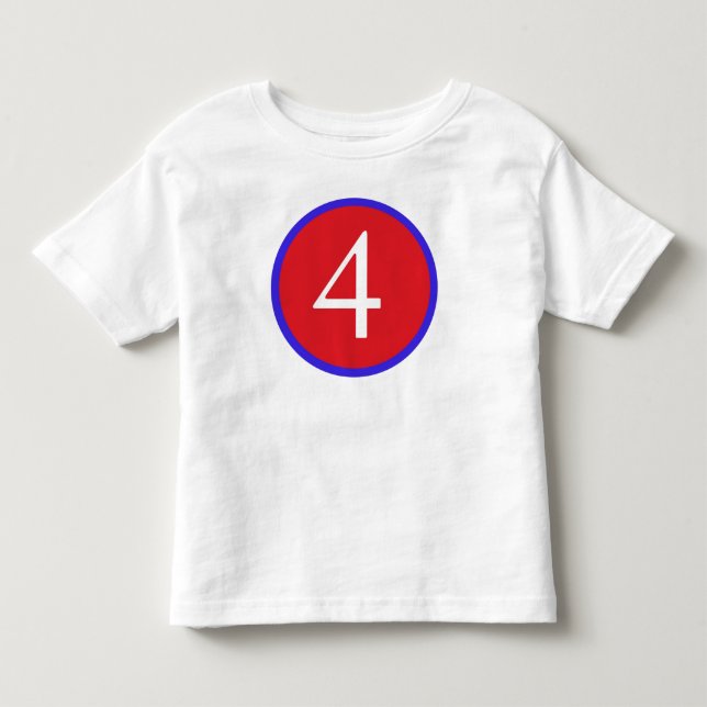 Camiseta Infantil 4 anos velho! (Frente)