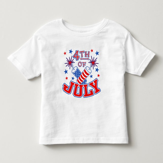 Camiseta Infantil 4 de julho (Frente)