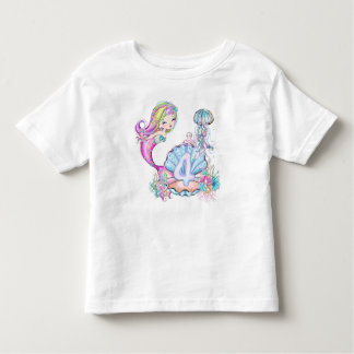 Camiseta Infantil 4. Sereia de Aniversário