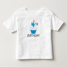4o O aniversário caçoa o t-shirt