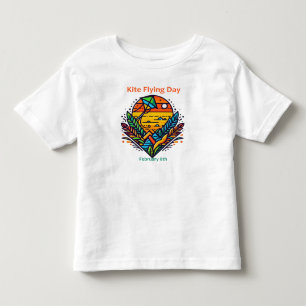 Camiseta Infantil 8 de fevereiro - Dia do Voo da pipa