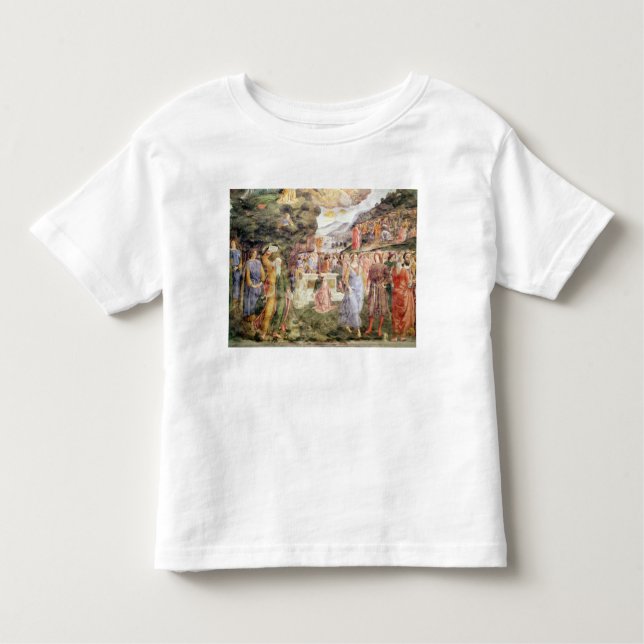 Camiseta Infantil A adoração da vitela dourada (Frente)