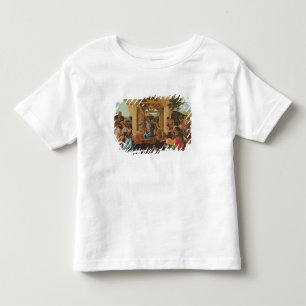 Camiseta Infantil A adoração dos Magi, c.1478-82