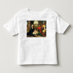 Camiseta Infantil A adoração dos pastores, 1550-60