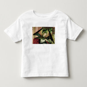 Camiseta Infantil A adoração dos pastores - detalhe de um Ange