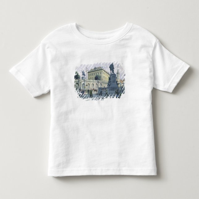 Camiseta Infantil A Albertina, Viena (Frente)