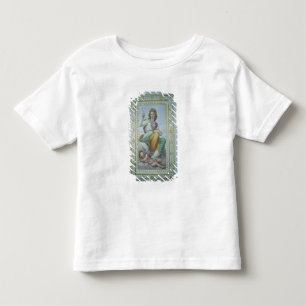 Camiseta Infantil A alegoria da castidade (fresco)
