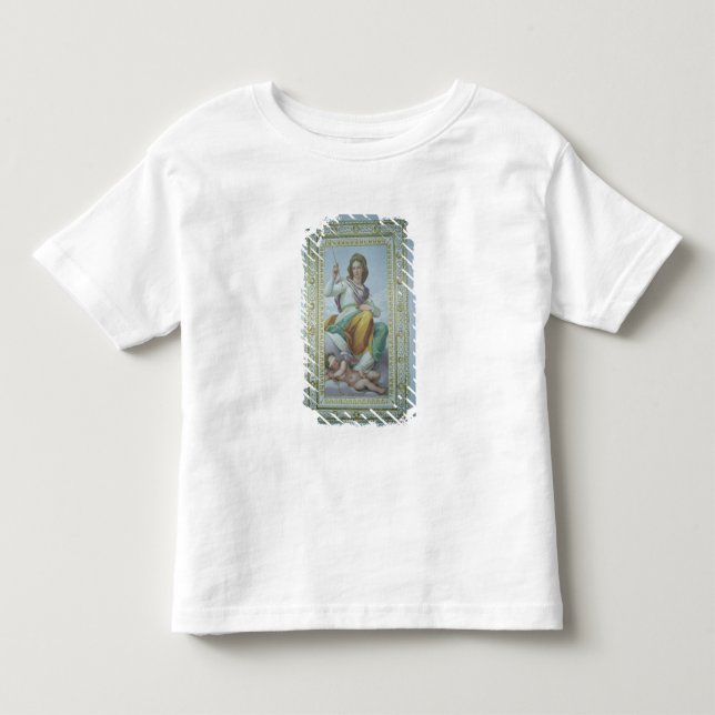 Camiseta Infantil A alegoria da castidade (fresco) (Frente)