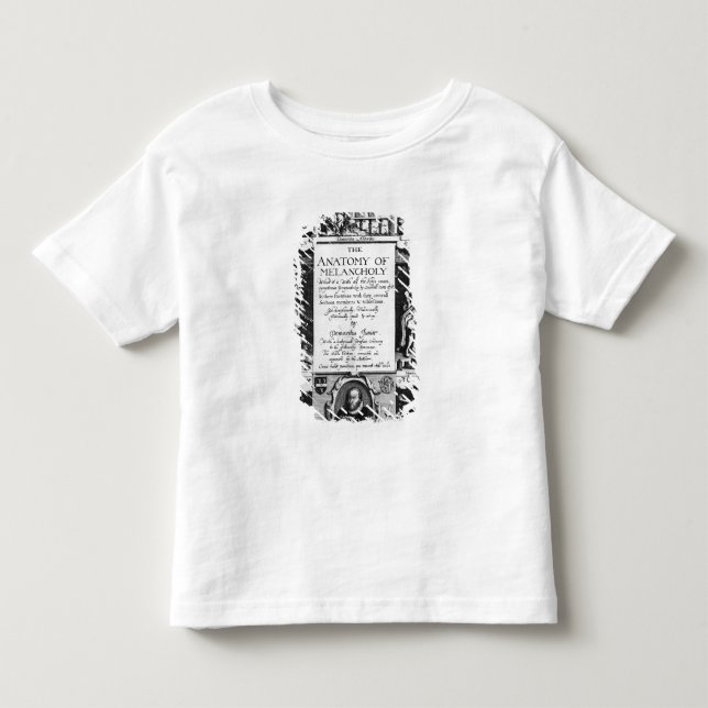 Camiseta Infantil A anatomia da melancolia (Frente)