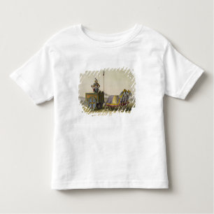 Camiseta Infantil A antiga carruagem da guerra chinesa, de "Le Costu