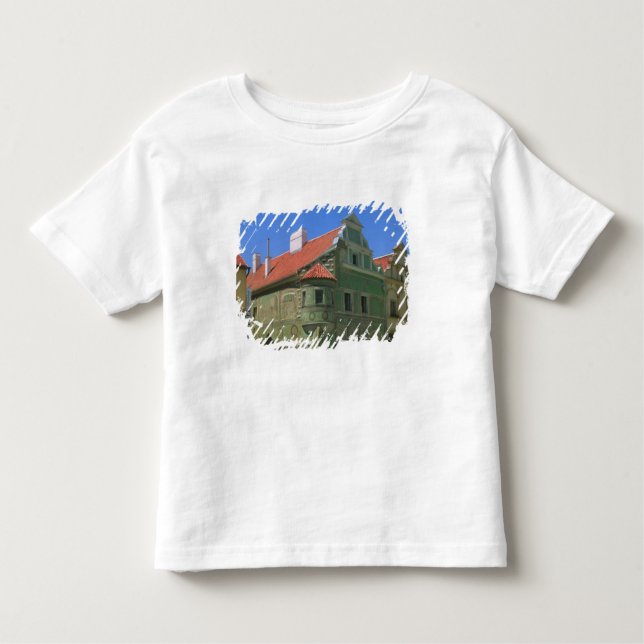 Camiseta Infantil A antiga praça da cidade rodeada pelo século XVI 2 (Frente)