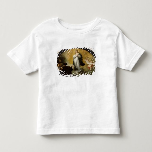 Camiseta Infantil A aparição do Virgin, 1665 (Frente)
