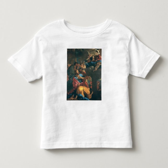 Camiseta Infantil A aparição do Virgin o St James (Frente)