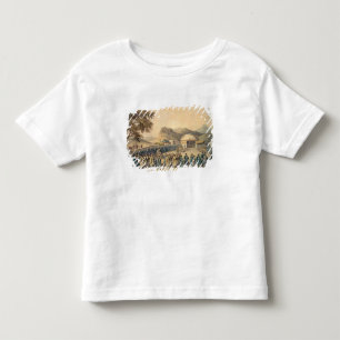 Camiseta Infantil A aproximação do imperador de China