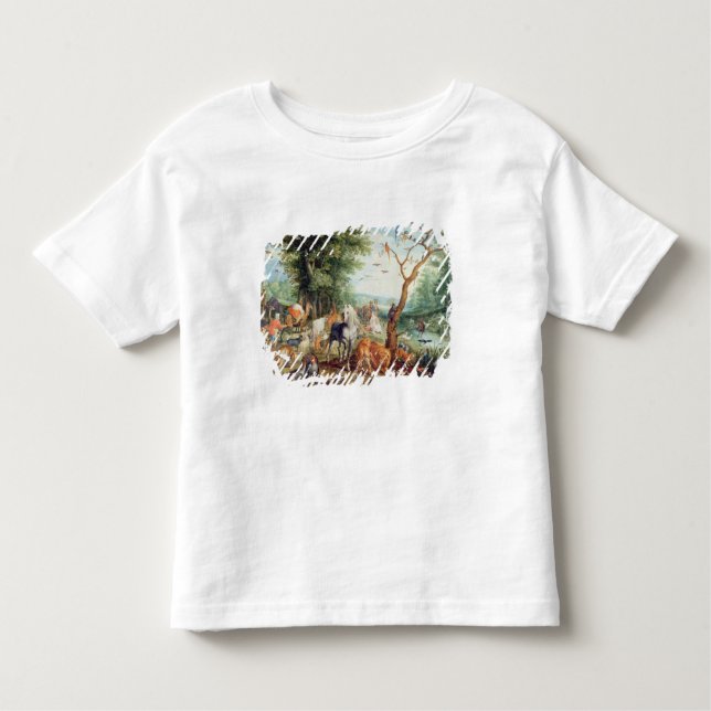 Camiseta Infantil A arca de Noah (Frente)