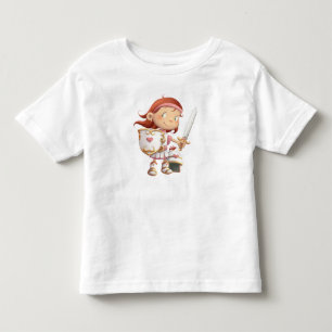 Camiseta Infantil A Armadura de Deus - Rapariga