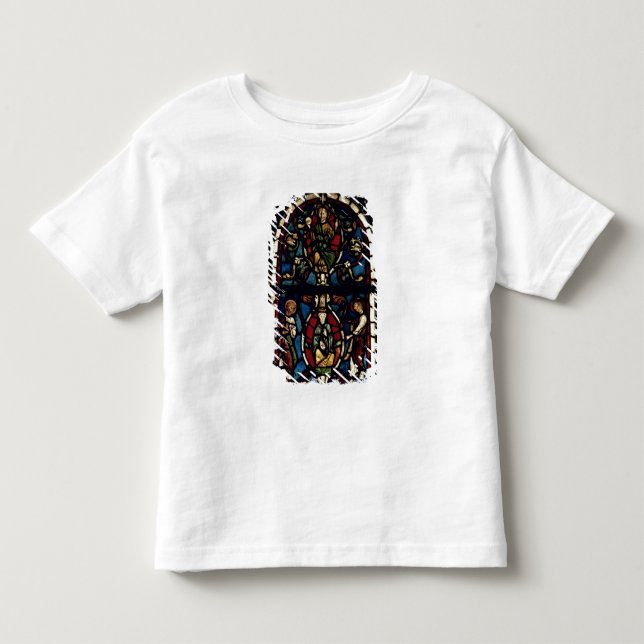 Camiseta Infantil A árvore de Jesse, século XIII (vitral) (Frente)