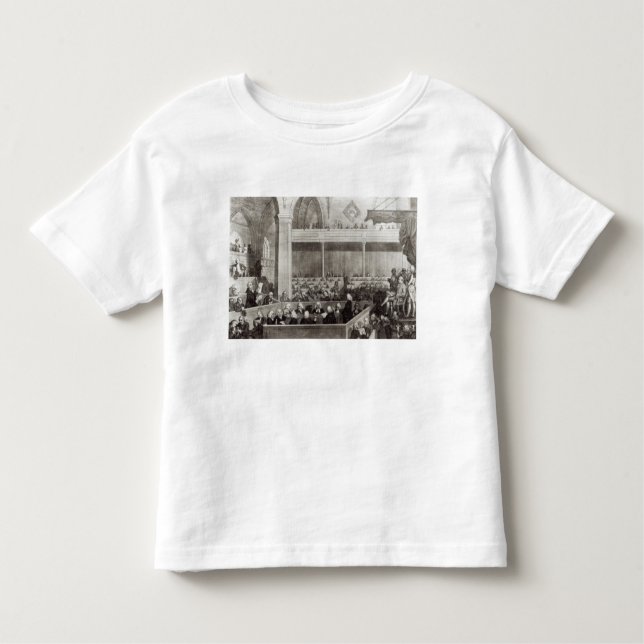Camiseta Infantil A assembleia geral de Kirk de Scotland (Frente)