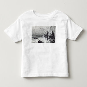 Camiseta Infantil A assombração das gaivota