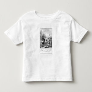 Camiseta Infantil A aterragem de um exército auxiliar francês