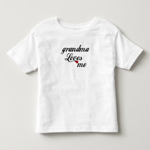 Camiseta Infantil a avó ama-me