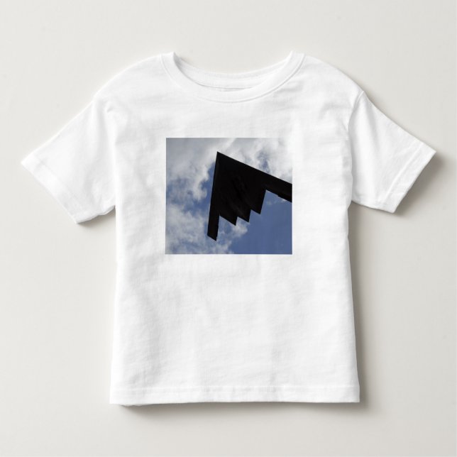 Camiseta Infantil A B-2 Espírito em voo (Frente)