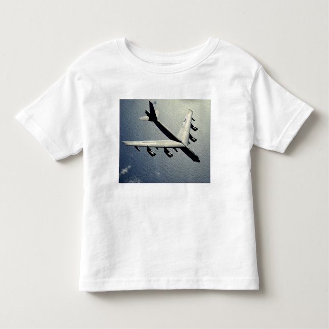 Camiseta Infantil A B-52 Esttratofortaleza em voo (Frente)