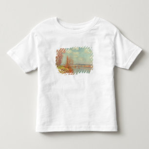 Camiseta Infantil A baía e o rio, 1901 (óleo em canvas)