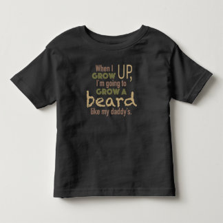 Camiseta Infantil A barba gosta de meu pai