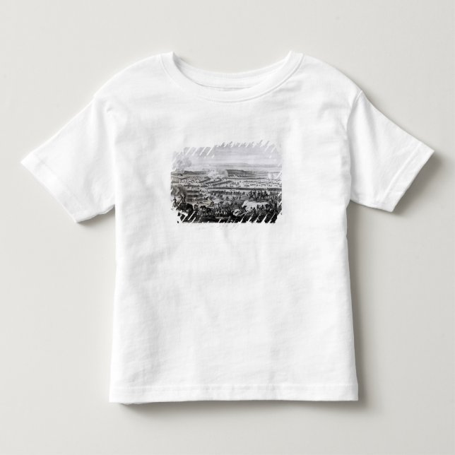 Camiseta Infantil A batalha de Austerlitz em Moravia (Frente)