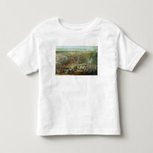 Camiseta Infantil A batalha de Fontenoy, o 11 de maio de 1745