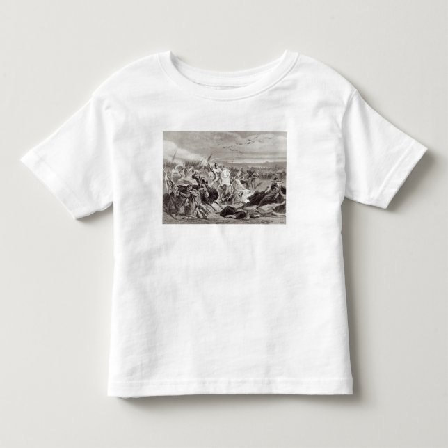Camiseta Infantil A batalha de Kalka (Frente)