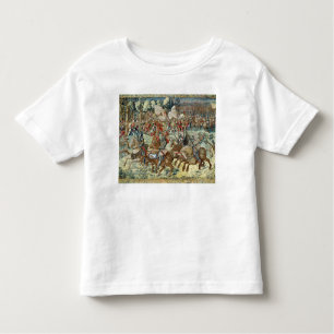 Camiseta Infantil A batalha de Pavia. O avanço de Charles V