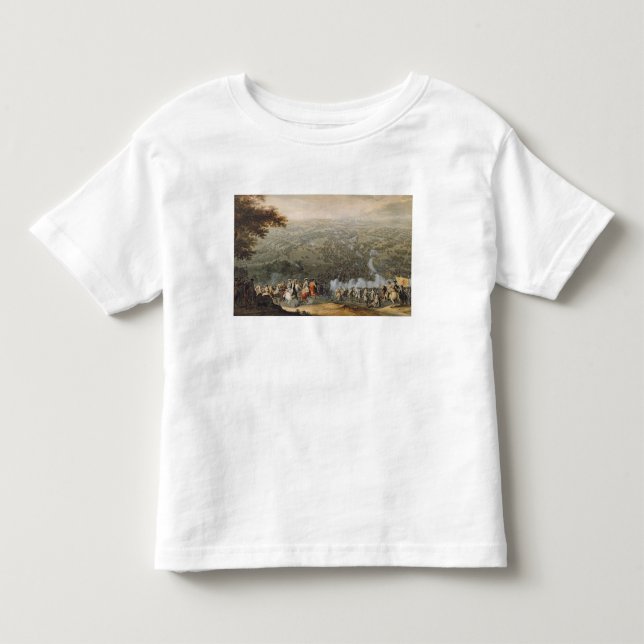 Camiseta Infantil A batalha de Poltava 2 (Frente)