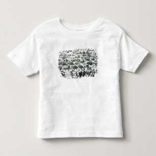 Camiseta Infantil A batalha do Boyne, c.1690